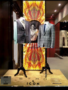 ETRO Sartini SHOP WINDOWS
