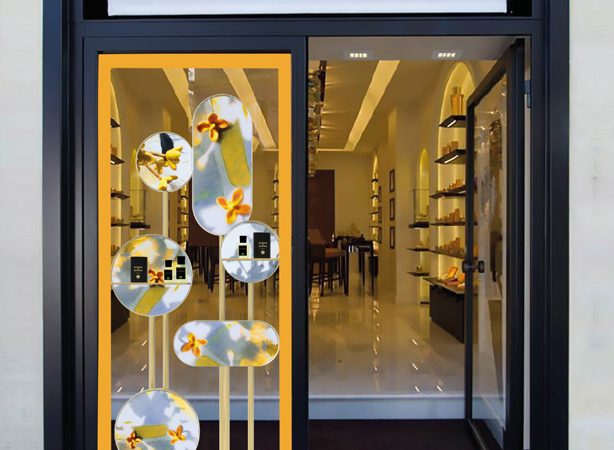 ACCQUA DI PARMA SIGNATURE SHOP WINDOWS Rome
